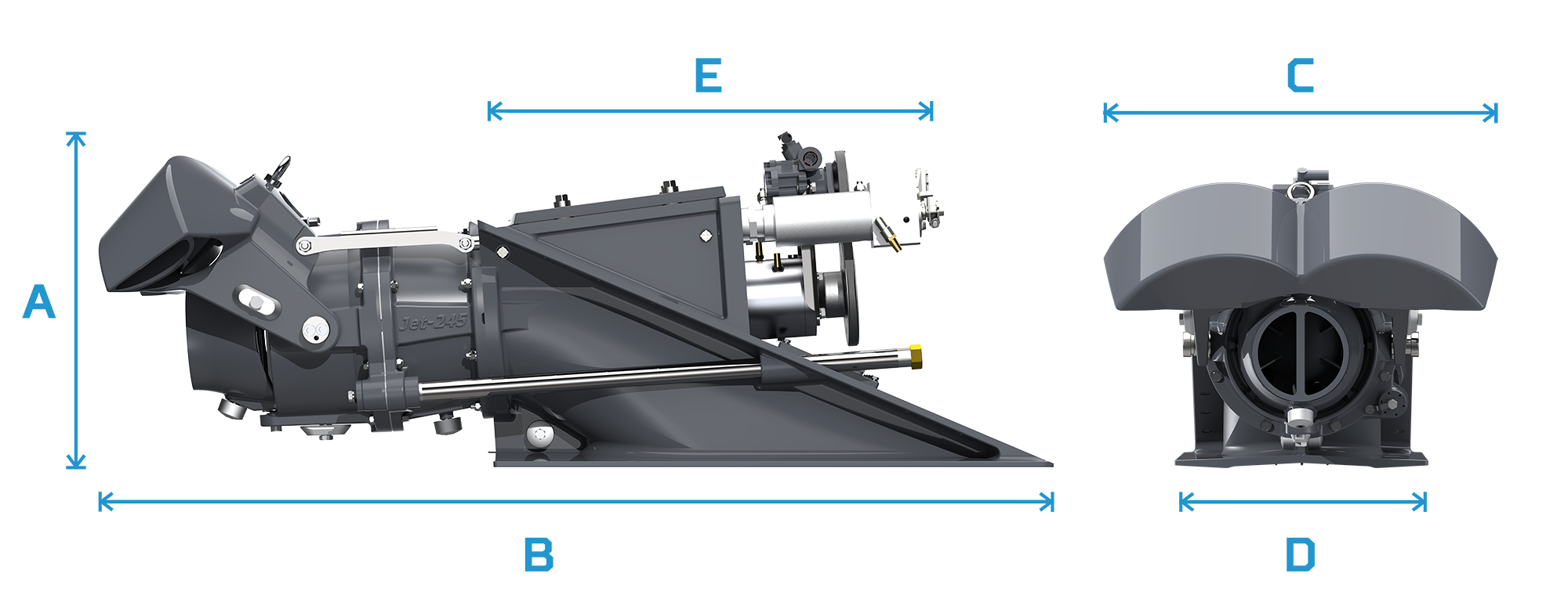 AJ 245 Waterjet